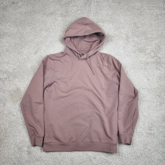 Cuts Clothing Hoodie Mens Size Medium Dusty Pink Classic Fit Pullover Sweatshirt - Picture 1 of 7